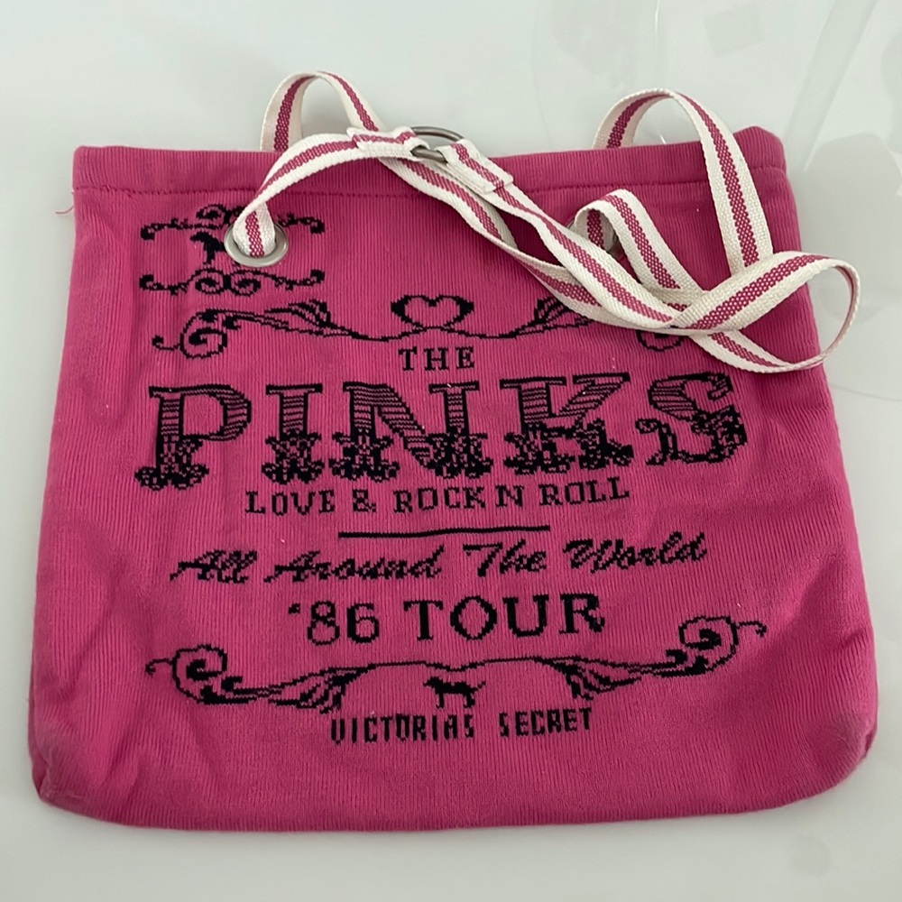 Vintage PINK Large Tote